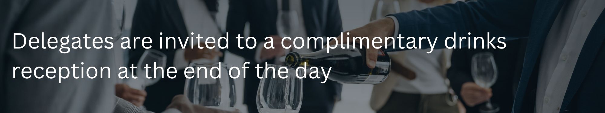 Join us for a drinks reception exclusive for attendees